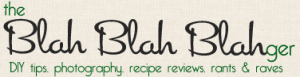The Blah Blah Blahger logo