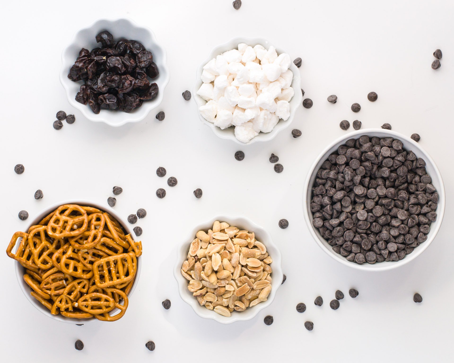 These Chocolate-Covered Trail Mix Clusters are so easy to make!