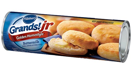 Package of Grands Jr Golden Homestyle Biscuits