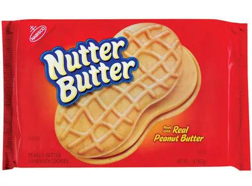 Package of Nutter Butter cookies