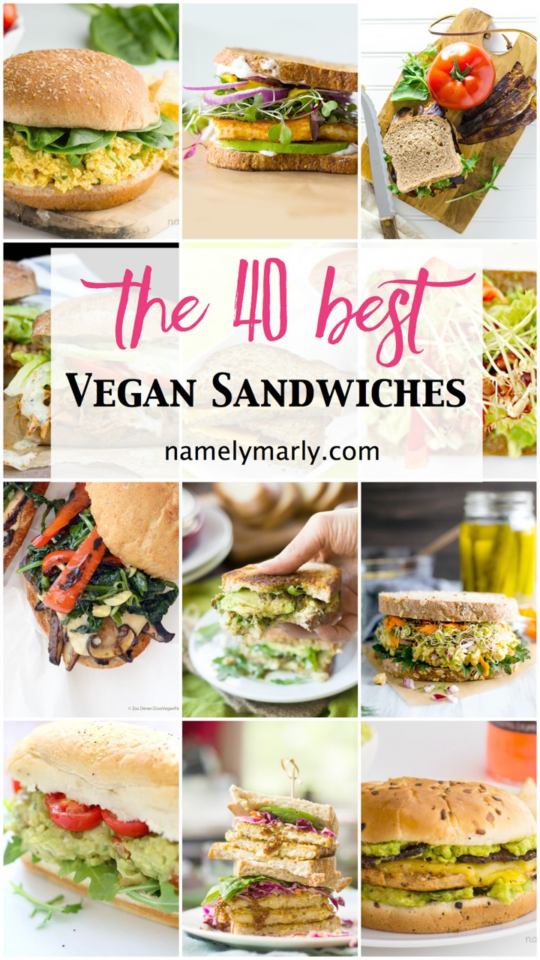 Best Vegan Sandwiches for National Sandwich Month.