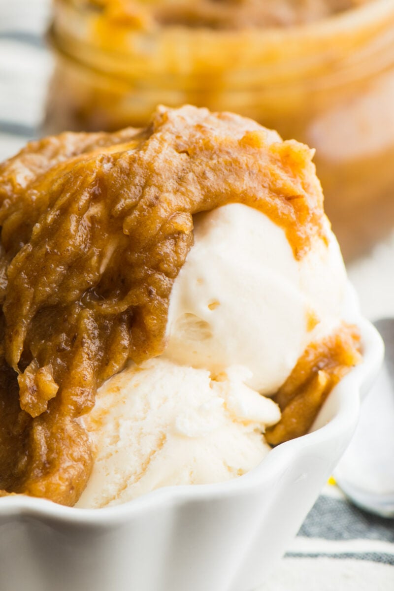 Vegan Date Caramel that can be used as a sauce over ice cream or made thicker and served with chocolate.