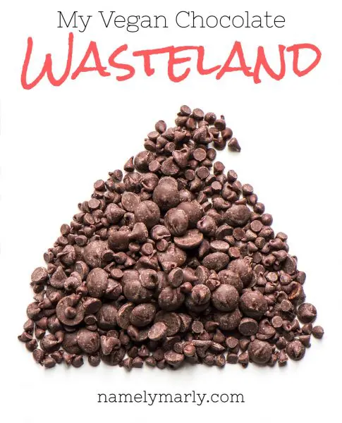 My Vegan Chocolate Wasteland - a tale of how I survived a thrived through a desert of vegan chocolate options!