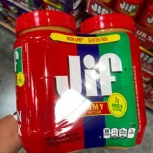 Jim Peanut Butter at Costco
