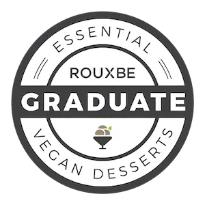 Rouxbe Vegan Desserts Graduate badge