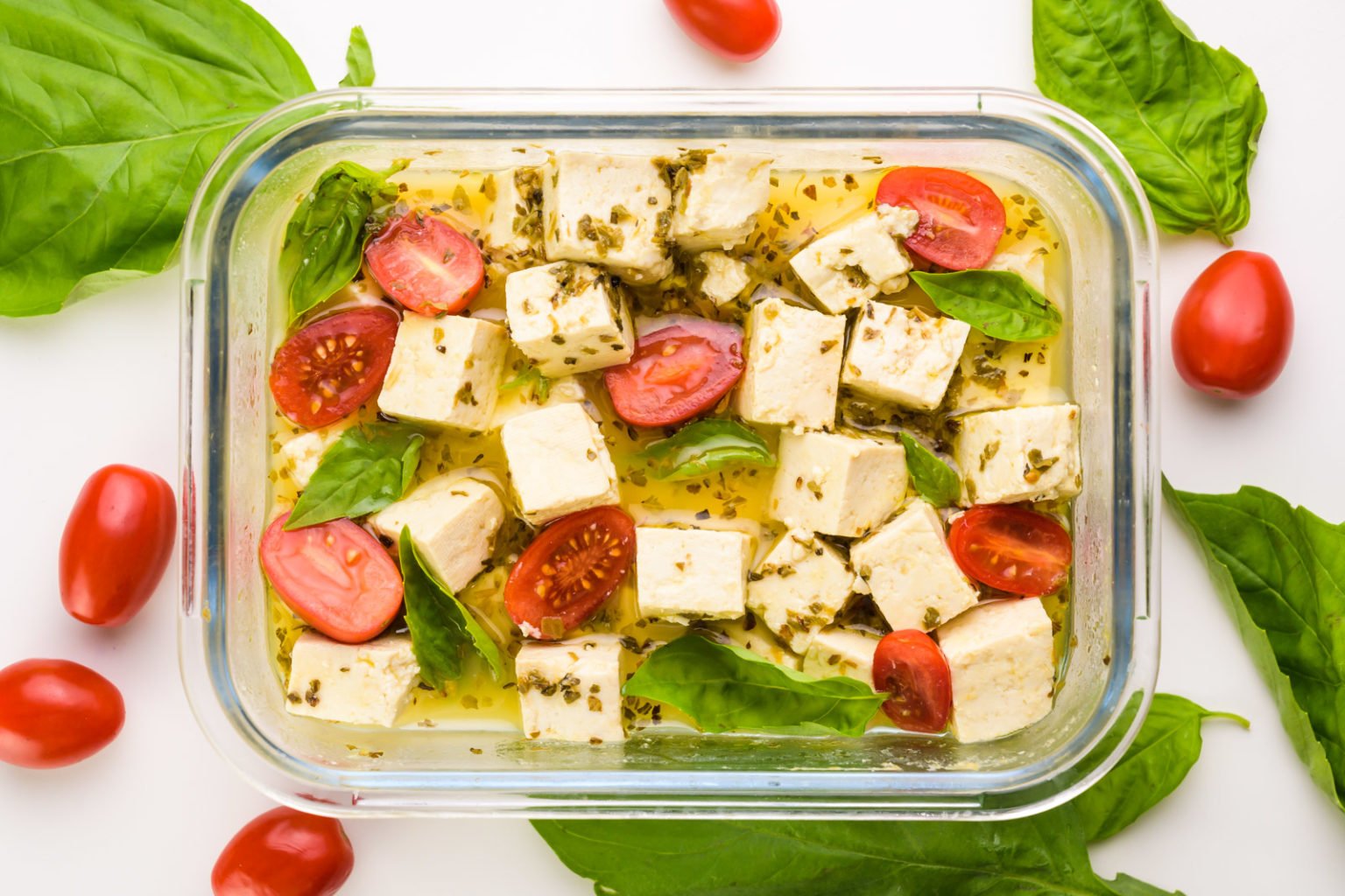 Easy Tofu Feta Recipe Namely Marly