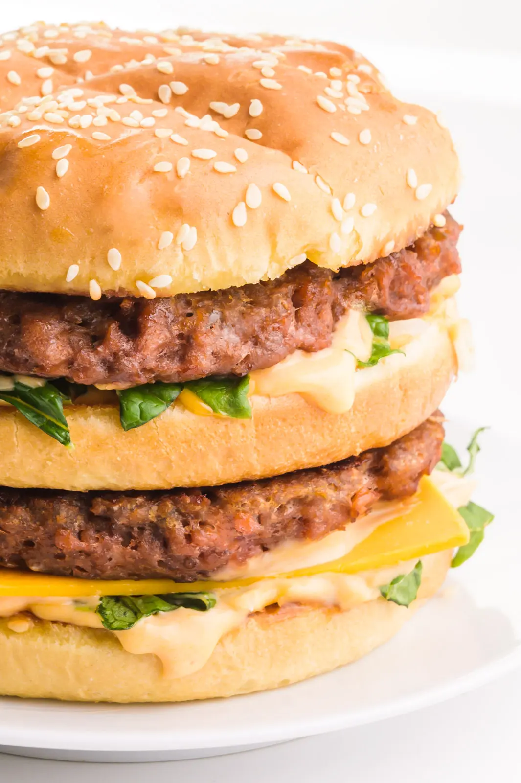 Vegan Big Mac Salad Jars (30g Protein) - That Vegan Babe