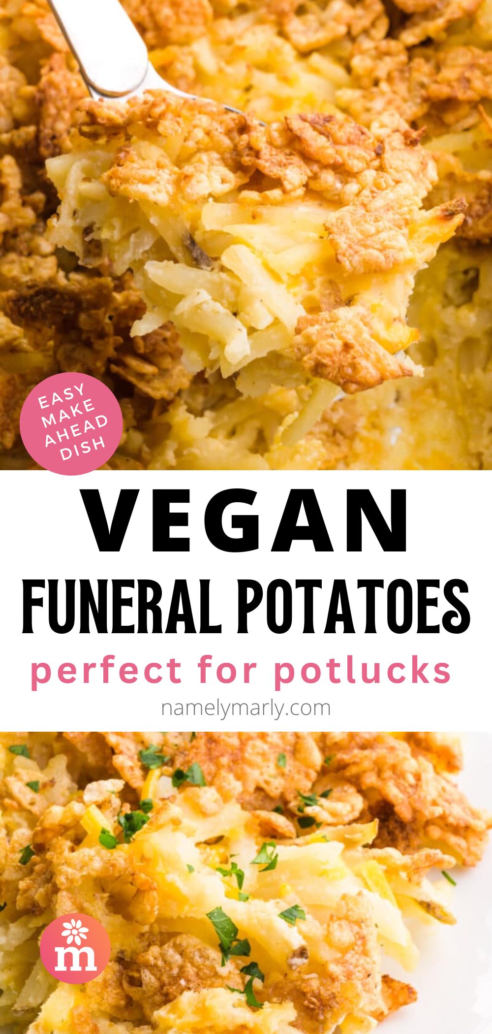 Cheesy Vegan Funeral Potatoes Namely Marly