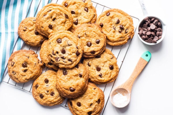 Vegan Coconut Chocolate Chip Cookies
