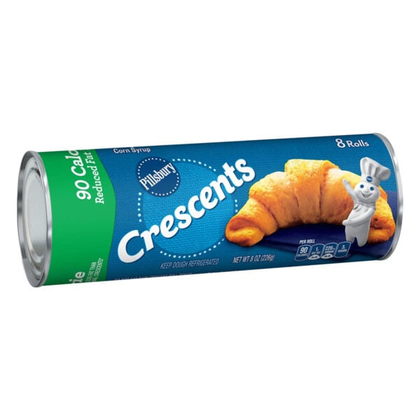 a tube of pillsbury crescent rolls